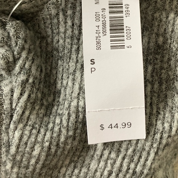 Dark grey ribbed dress - Picture 4 of 5